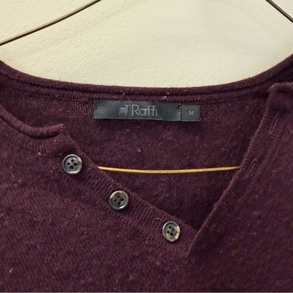 Raffi Merino Wool Cashmere Sweater - Picture 2 of 4